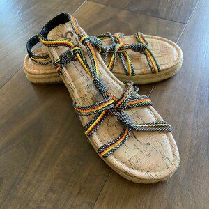Circus by Sam Edelman Flatform Espadrilles Sandals - Size 9.5